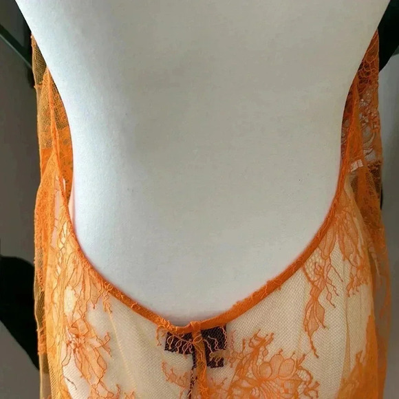 Revolve SZ L ORANGE top Michael Costello OLLY - Picture 8 of 10